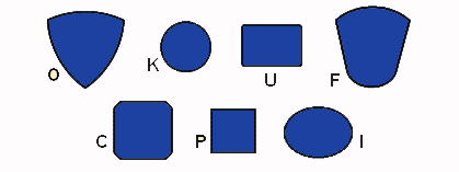 Border Shapes - Click for price chart